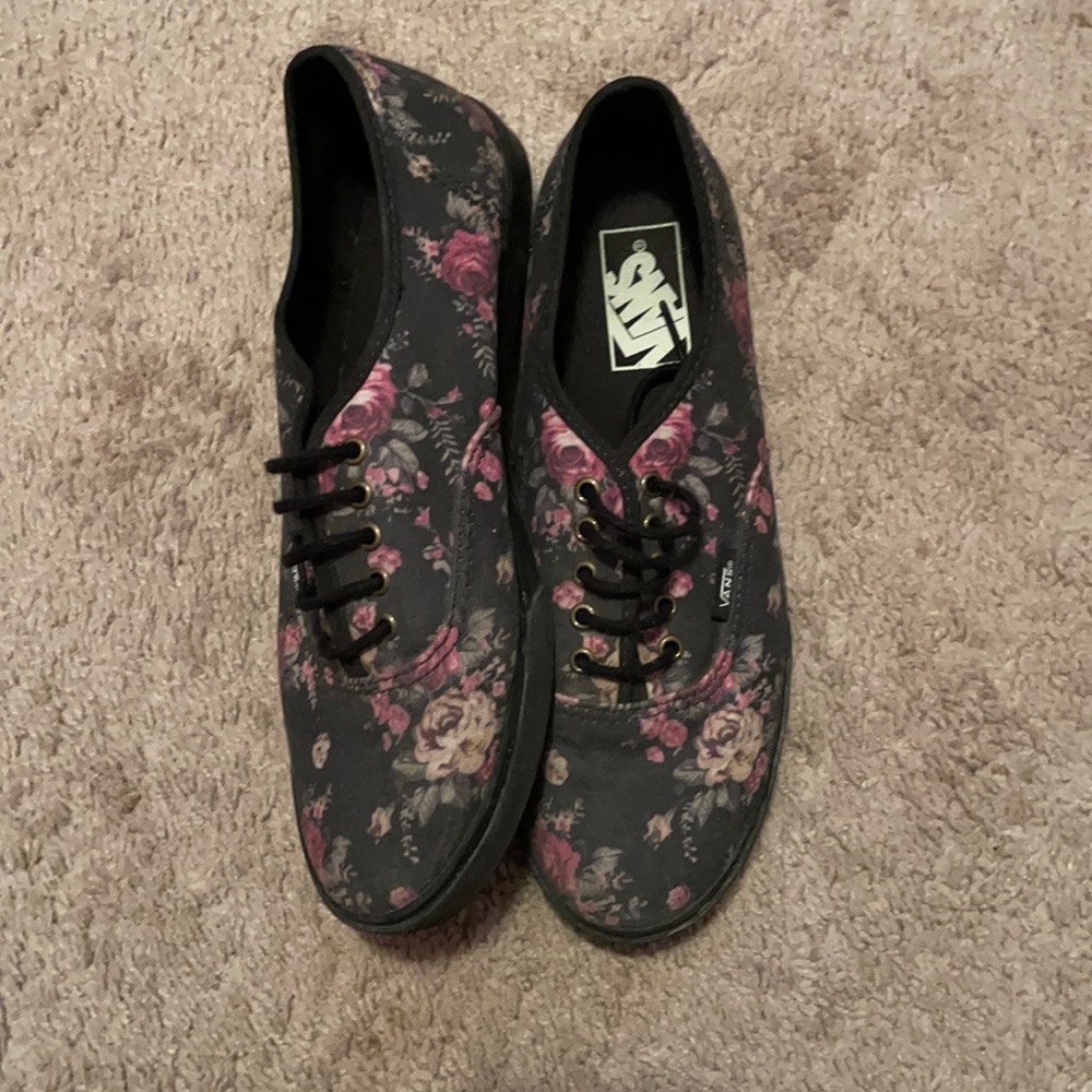 Floral Vans